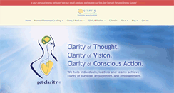 Desktop Screenshot of getclarity.com